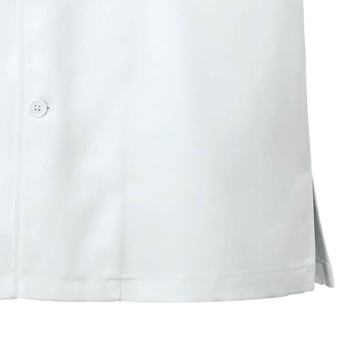 五分袖ボタンダウンコックシャツ【Unisex】<br />
5色　SS～5L　ストレッチ・制電・透け防止・防汚加工 　スペック