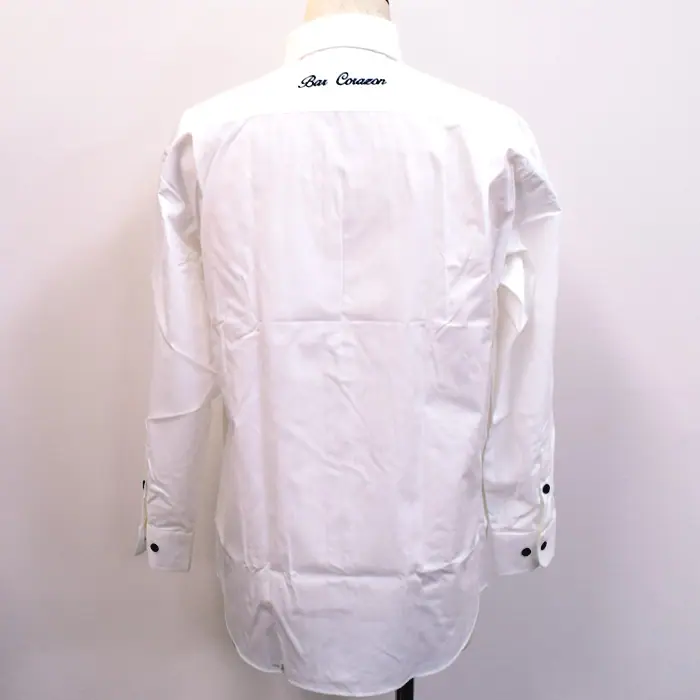 オリジナル制服製作実績 ネーム刺繍 /Bar Corazon様/飲食店サービス制服ユニフォームナイスユニ