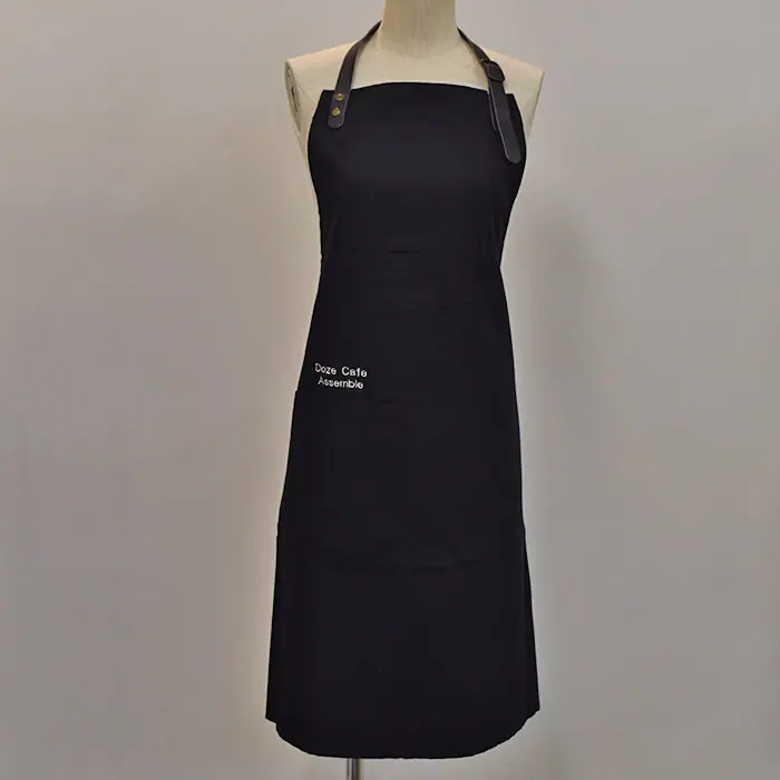 オリジナル制服製作実績 ネームゴ刺繍 /02210426_Dose Cafe Assemble様/飲食店サービス制服ユニフォームナイスユニ