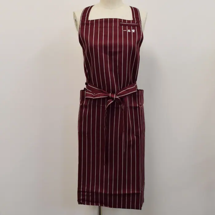 オリジナル制服製作実績 ネームゴ刺繍 /20220115_一本堂牛久中央店様/飲食店サービス制服ユニフォームナイスユニ