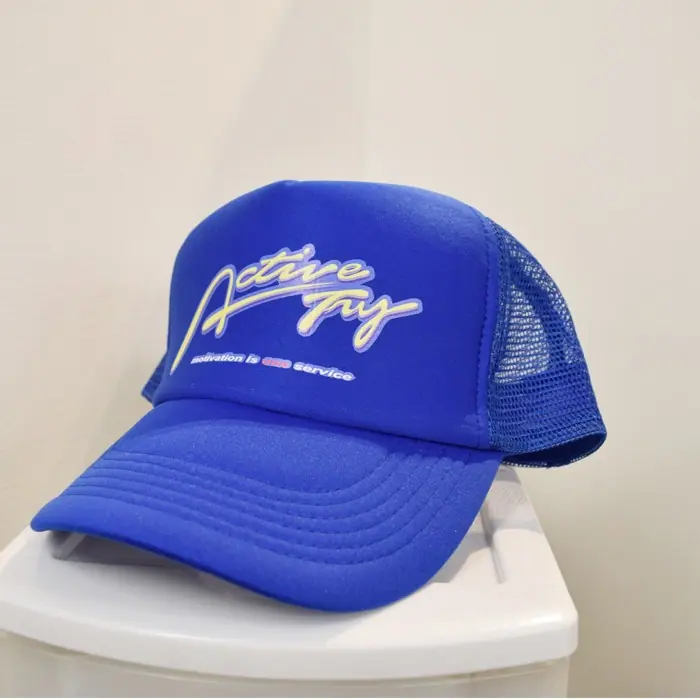 オリジナル制服製作実績 転写プリント /アクティブトライ様/飲食店サービス制服ユニフォームナイスユニ