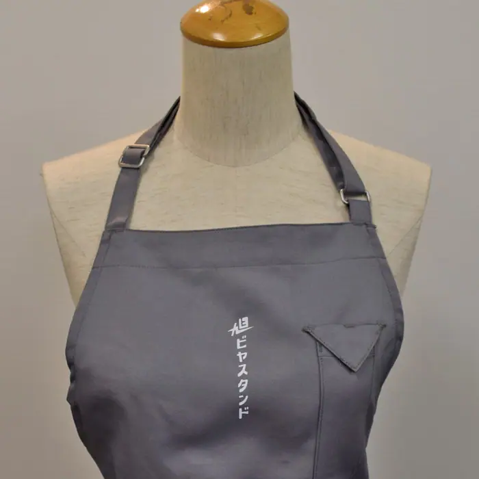 オリジナル制服製作実績 転写プリント /旭ビヤスタンド様/飲食店サービス制服ユニフォームナイスユニ