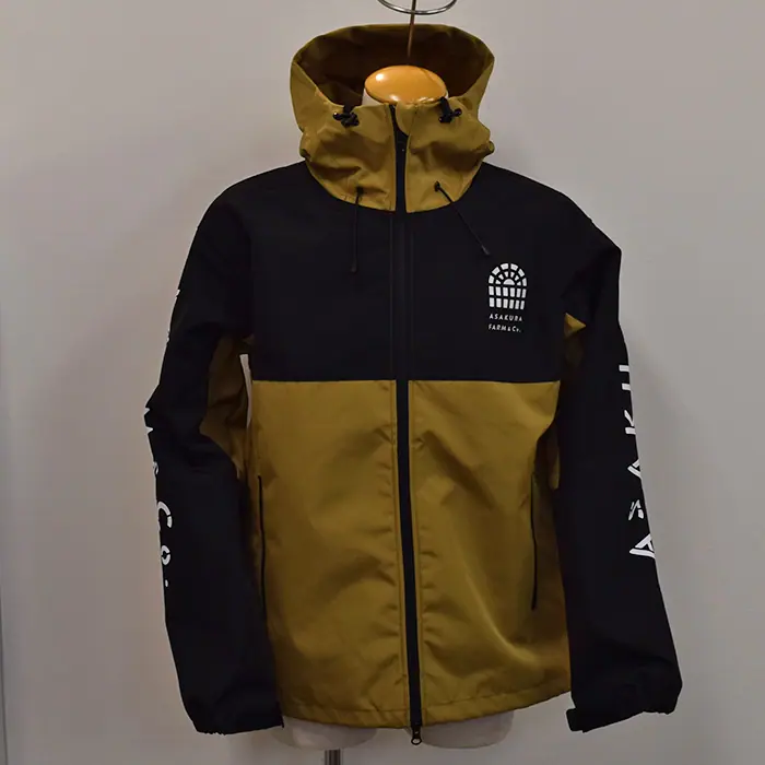 オリジナル制服製作実績 転写プリント /朝倉農園様/飲食店サービス制服ユニフォームナイスユニ