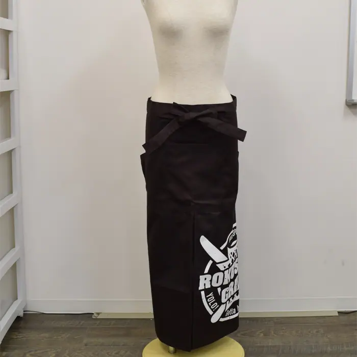 オリジナル制服製作実績 転写プリント /Grill 六式 様/飲食店サービス制服ユニフォームナイスユニ