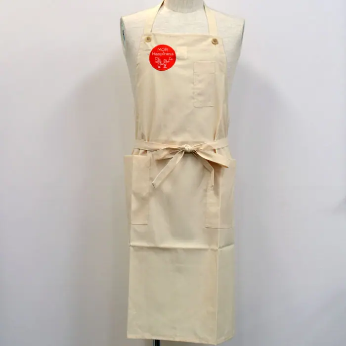 オリジナル制服製作実績 ロゴ刺繍 /MORHappiness様/飲食店サービス制服ユニフォームナイスユニ