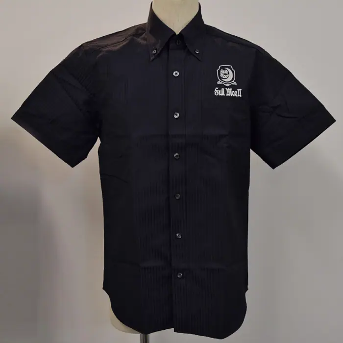 オリジナル制服製作実績 ロゴ刺繍 /20200602_fullmoon様/飲食店サービス制服ユニフォームナイスユニ