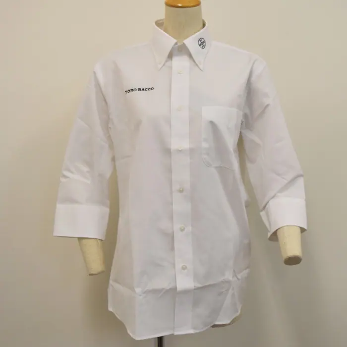オリジナル制服製作実績 ロゴ刺繍 /20211122_G-life様/飲食店サービス制服ユニフォームナイスユニ
