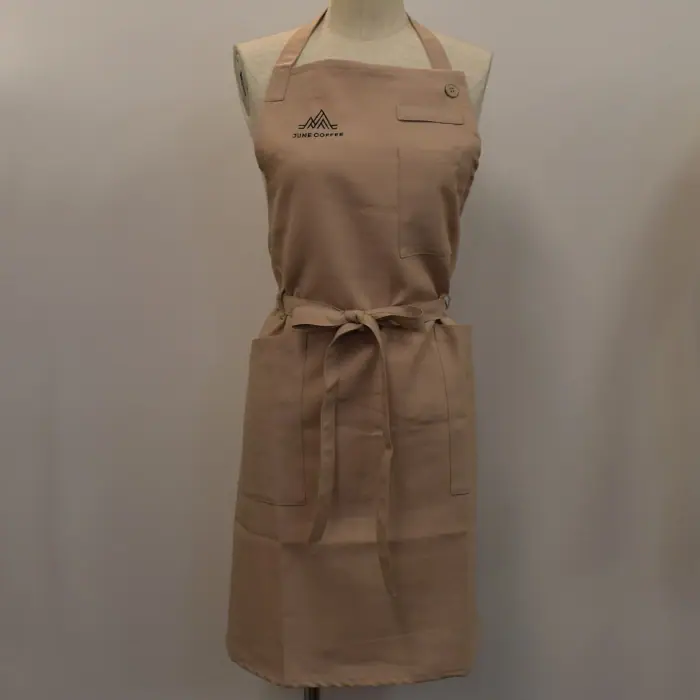 オリジナル制服製作実績 ロゴ刺繍 /02210706_JUNE COFFEE様/飲食店サービス制服ユニフォームナイスユニ