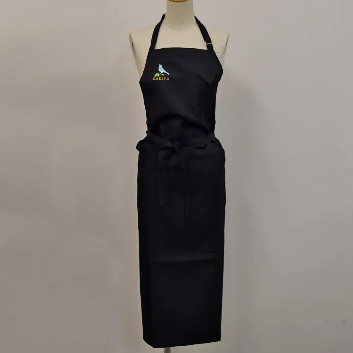 オリジナル制服製作実績 ロゴ刺繍 /20200520_童画家のアトリエKAKIYO様/飲食店サービス制服ユニフォームナイスユニ