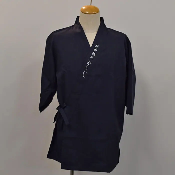 オリジナル制服製作実績 ロゴ刺繍 /株式会社インデンスタイル様/飲食店サービス制服ユニフォームナイスユニ