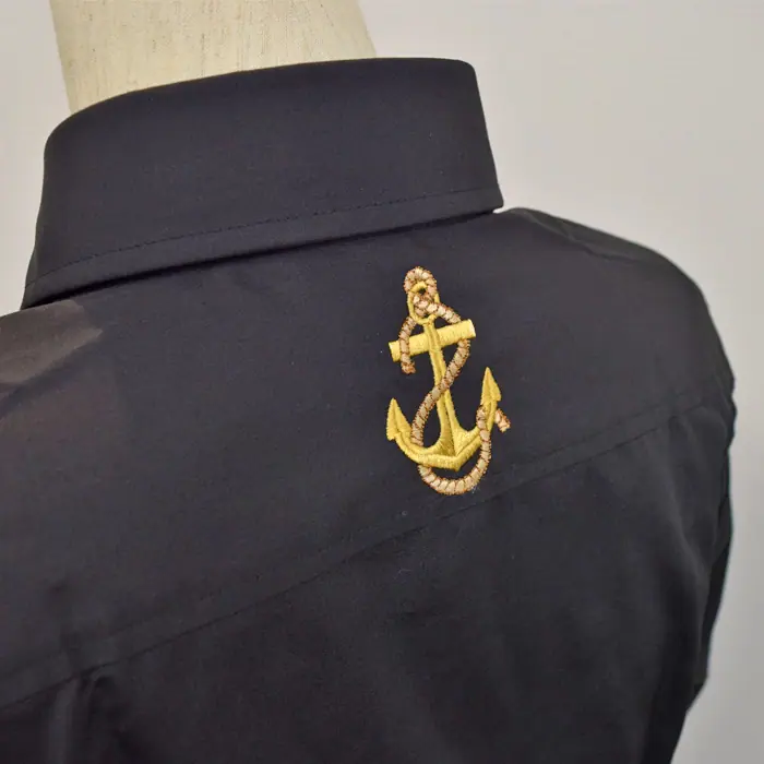 オリジナル制服製作実績 ロゴ刺繍 /スパイスサーブ様/飲食店サービス制服ユニフォームナイスユニ