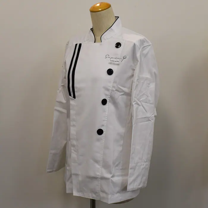 オリジナル制服製作実績 ロゴ刺繍 /Supreur様/飲食店サービス制服ユニフォームナイスユニ