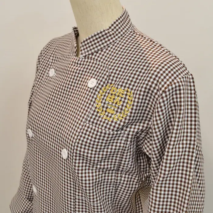 オリジナル制服製作実績 ロゴ刺繍 /わだぱん様/飲食店サービス制服ユニフォームナイスユニ