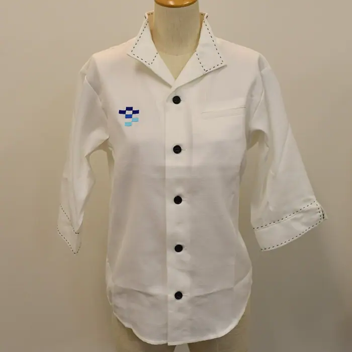 オリジナル制服製作実績 ロゴ刺繍 /20220308_やまと寿司様/飲食店サービス制服ユニフォームナイスユニ