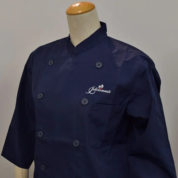 オリジナル制服製作実績 ロゴ刺繍 /20210720_infiniment様/飲食店サービス制服ユニフォームナイスユニ