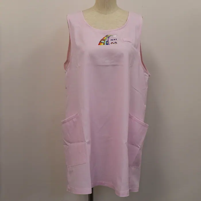 オリジナル制服製作実績 転写プリント /保育室ハピネス様/飲食店サービス制服ユニフォームナイスユニ