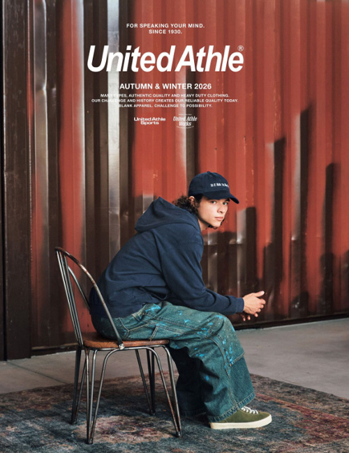 飲食店サービス制服WEBカタログ　UnitedAthle(ユナイテッドアスレ)Ｔシャツ、ポロシャツ、パーカー、帽子の専門制服カタログ