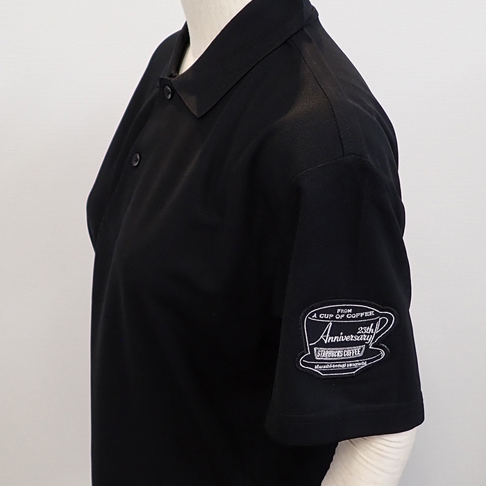 オリジナル制服製作実績 ロゴ刺繍 /20250805_スターバックスコーヒー武蔵小杉北口店様/　飲食店サービス制服ユニフォームナイスユニ