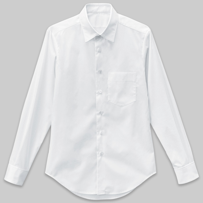SSSサイズ～6Lサイズ 透けない高ストレッチシャツ　色画像