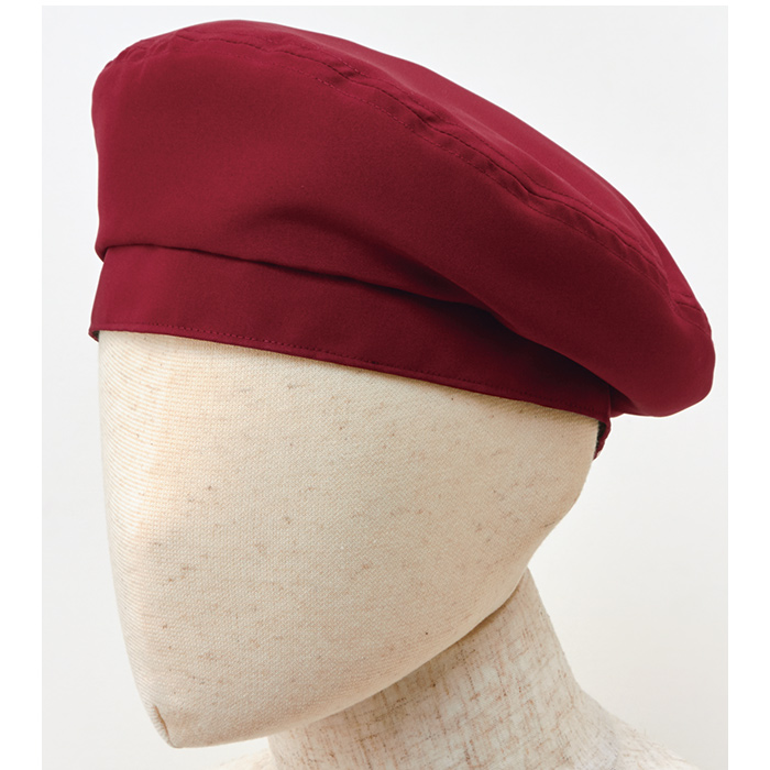 ベレー帽　耐塩素　撥水　撥油　防汚　制電　カフェ制服　飲食制服　　スペック