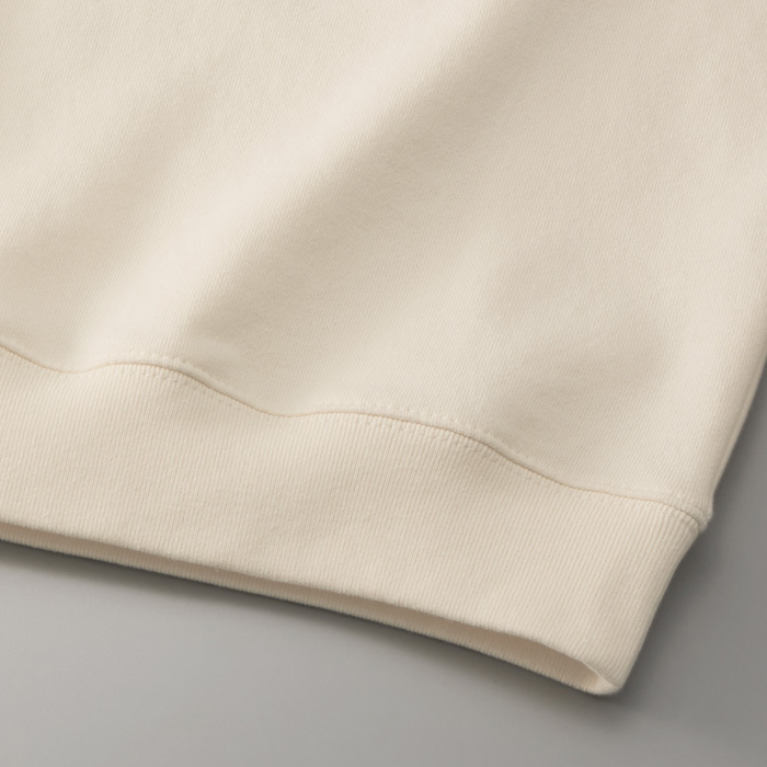 8.8オンス 裏パイルスウェット(男女兼用)綿100%　ロングシーズン使える厚さ　スペック