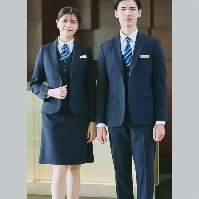 【飲食店販売店制服】レディーステーラードジャケット【女性用5~23号】軽量・タテにもヨコにも伸びるストレッチ スペック