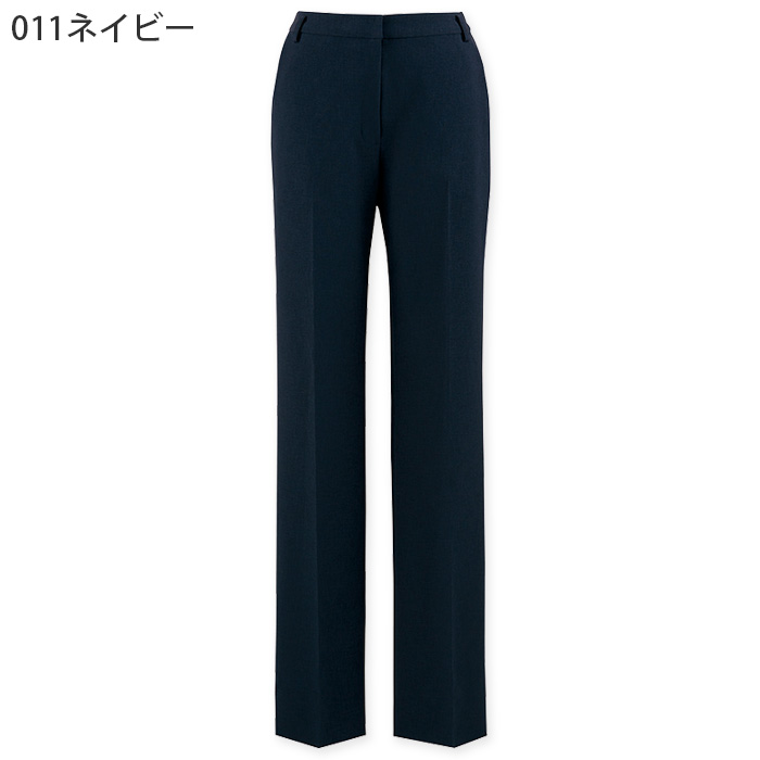 【飲食店販売店制服】レディースストレートパンツ【女性用5~23号】軽量・タテにもヨコにも伸びるストレッチ　色