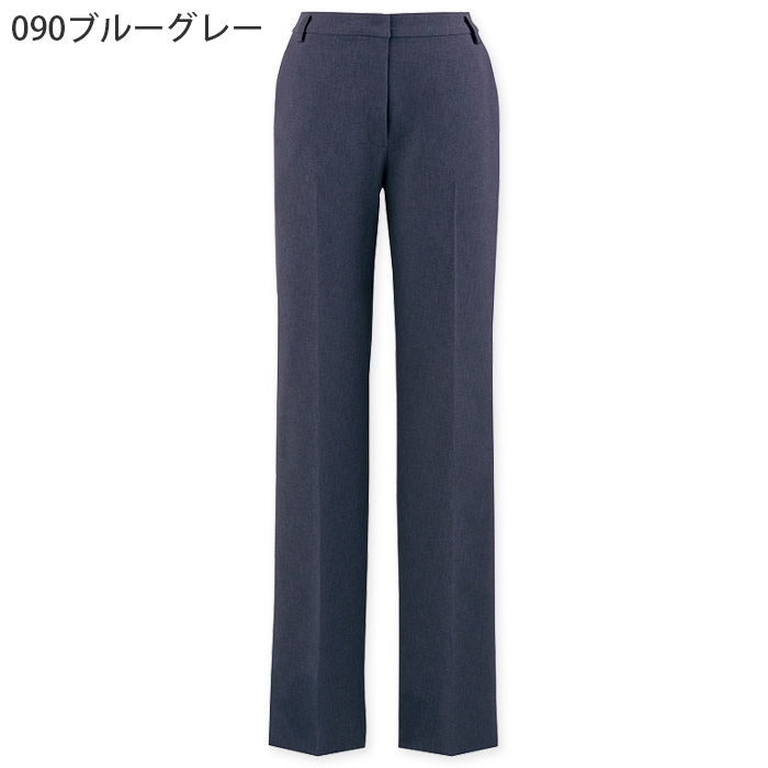 【飲食店販売店制服】レディースストレートパンツ【女性用5~23号】軽量・タテにもヨコにも伸びるストレッチ　色