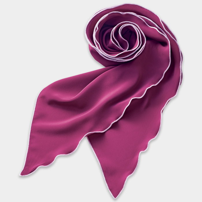 装いに気品を添える落ち着きのあるスカーフ【2色】　色