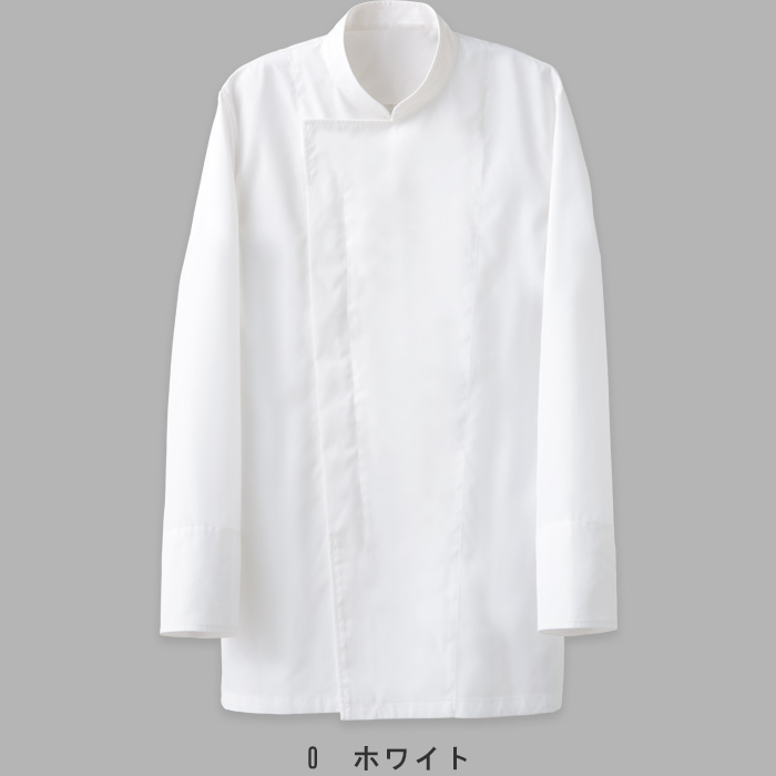 抗菌・制電・防汚の高衛生白衣　”白”を長くキープするコート【男女兼用】　色画像