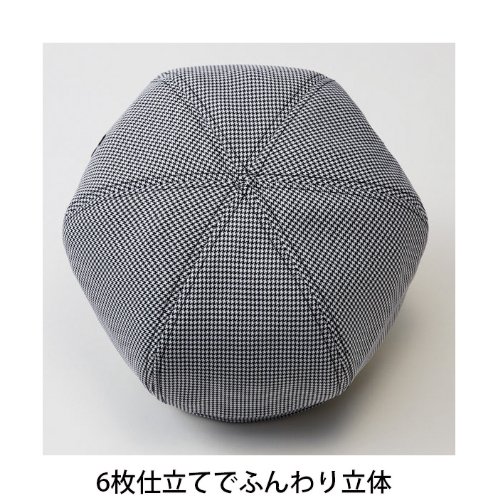 【飲食店販売店制服】ベレー帽【15色】兼用　ふんわり立体的　防脱色・非フッ素撥水　スペック