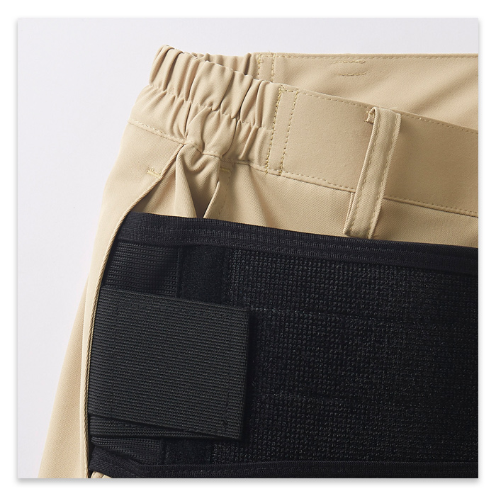 腰の”保護具”　腰部サポートパンツ　詳細画像
