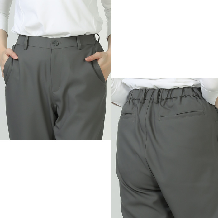 ススーパーストレッチ テーパードパンツ 3S～6L 男女兼用【6色】軽い・動きやすい・シワになりにくい　スペック