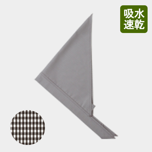 　タイとしても使用できる2wayループ付き三角巾