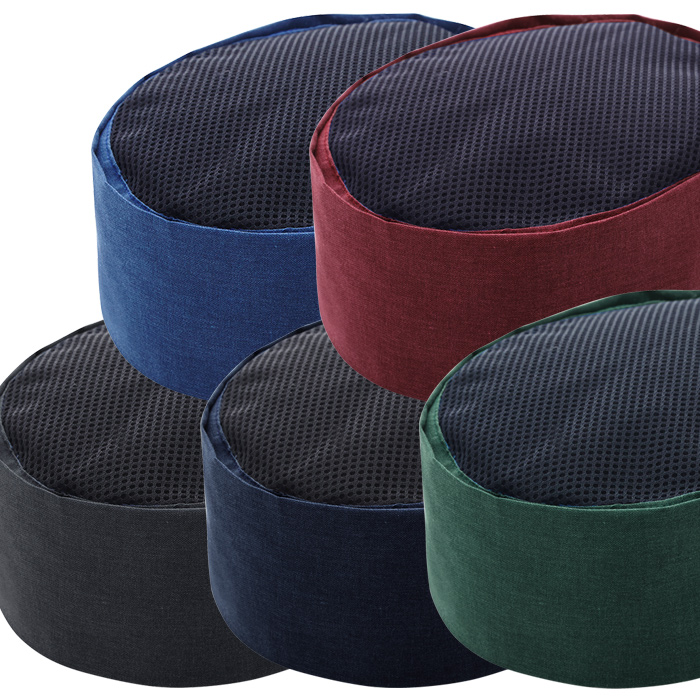 【飲食店販売店制服】清涼 天メッシュ 和帽子【兼用S~LL】日本製 汗をかく夏場でも通気性・抗菌防臭効果で快適　スペック