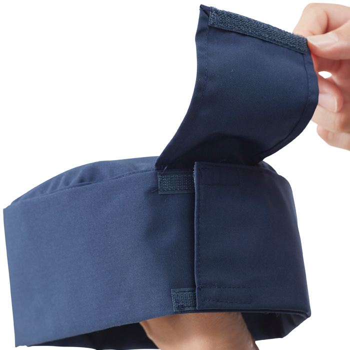 【飲食店販売店制服】マジックテープ式 和帽子3色【兼用】日本製 サイズ調整ラクラク ピッタリフィット　スペック