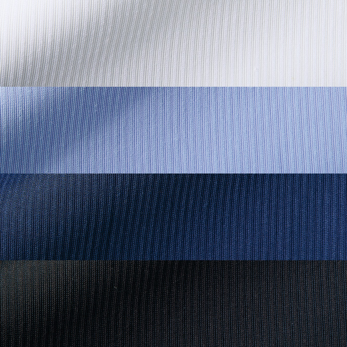 【飲食店販売店制服】比翼ボタンダウン長袖ニットシャツ4色【兼用】シワになりにくく、お手入れしやすい スペック