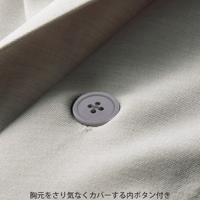 紡ぐ衣　7分袖和風コート【兼用】作務衣と調理衣をミックス　スペック