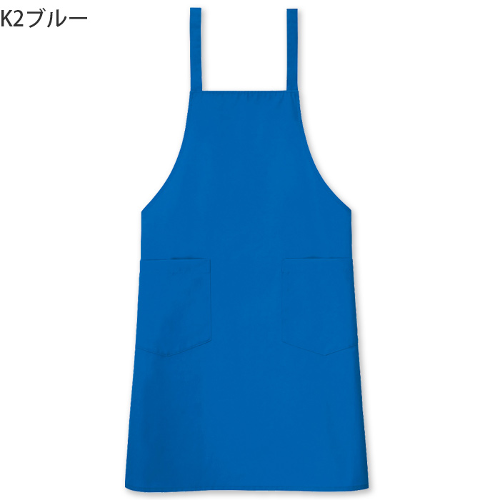 タスキ胸当てエプロン【10色】撥水、軽くて丈夫な綿混素材 色