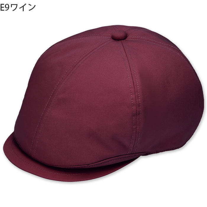 毛髪落下防止ネット付 ハンチング帽【10色】撥水、軽くて丈夫な綿混素材 色