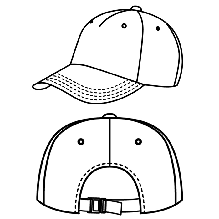 前面にロゴが入れやすい キャップ【10色】撥水、軽くて丈夫な綿混素材 スペック